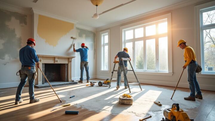 Quelle est la durée moyenne d’une rénovation complète ? 1 découvrez combien de temps dure en moyenne une rénovation complète de maison ou d'appartement, les étapes clés du chantier et les facteurs qui peuvent influencer la durée des travaux.