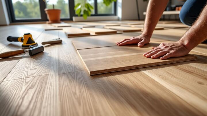découvrez comment poser un parquet flottant sans colle facilement grâce à nos conseils pratiques et étapes détaillées pour un sol parfait et durable.