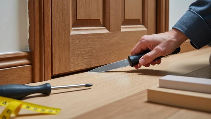 Comment réparer une porte qui frotte au sol ? 1 découvrez des astuces simples et efficaces pour réparer une porte qui frotte au sol et améliorer son fonctionnement facilement.