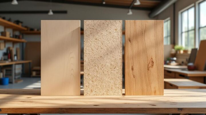 Quelle différence entre MDF, OSB et contreplaqué ? 1 découvrez les différences clés entre le mdf, l'osb et le contreplaqué pour choisir le matériau adapté à vos projets de construction et de bricolage.