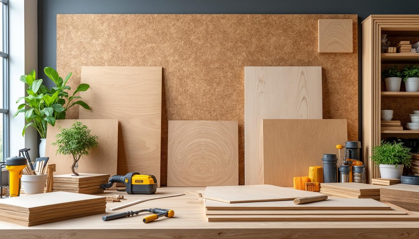 Quelle différence entre MDF, OSB et contreplaqué ? 3 découvrez les différences essentielles entre le mdf, l'osb et le contreplaqué pour choisir le matériau adapté à vos projets de bricolage et construction.